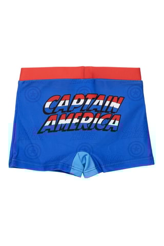 Boxers de banho Capitão América Os Vingadores Marvel - Azul-escuro