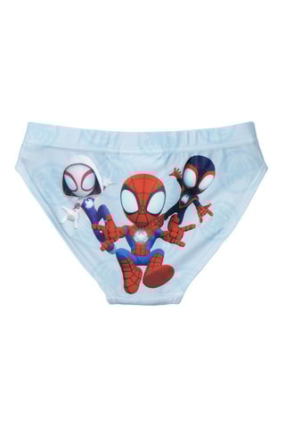 Cueca de banho Spidey e os seus amigos extraordinários Marvel - Azul-claro