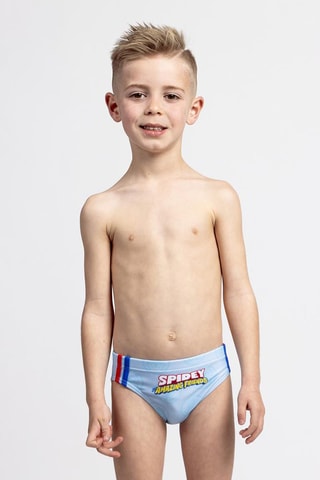 Cueca de banho Spidey e os seus amigos extraordinários Marvel - Azul-claro