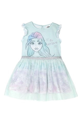Vestido Anna Frozen Disney Turquesa