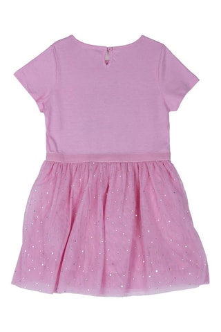Vestido Minnie e Margarida Disney Rosa