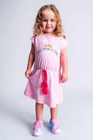 Vestido Princesas Disney Rosa