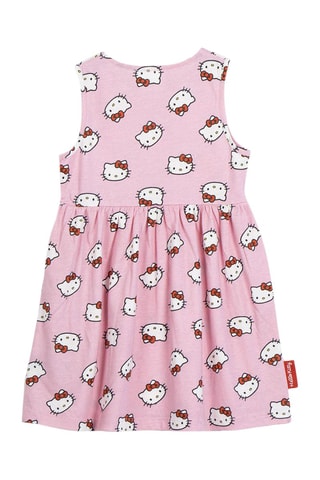 Vestido sem mangas Hello Kitty Sanrio - Rosa