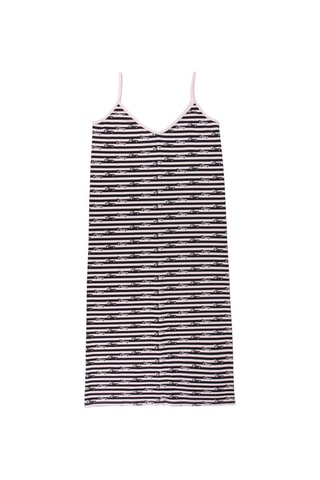 Vestido comprido Disney   Branco e preto