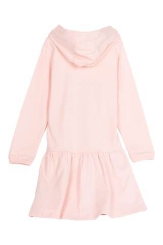 Vestido-sweat com capuz Stitch e Angel Lilo e Stitch Disney - Rosa-claro