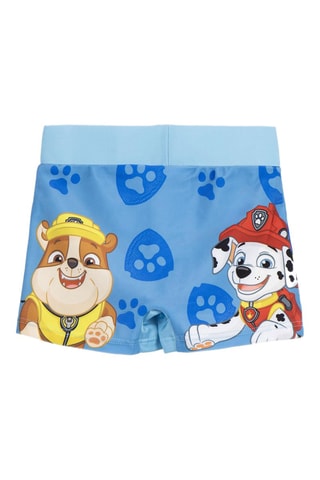 Boxers de banho Patrulha Pata - Azul-celeste e amarelo
