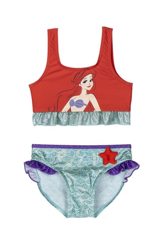Maillot 2 pièces Princesses Disney - Rouge et vert