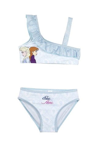 Biquíni Elsa e Anna Frozen 2 Disney - Azul-celeste