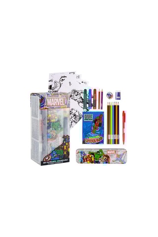 Kit pinturas Marvel Azul-celeste e branco