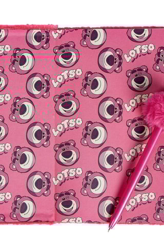 Coffret de papelaria Lotso Toy Story Disney Pixar - Rosa