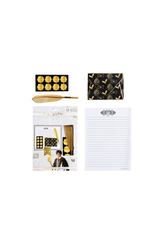 Coffret de papelaria e penas Harry Potter - 9 peças - Branco