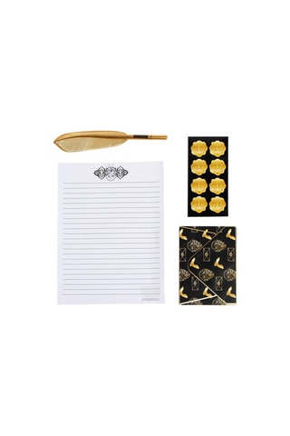 Coffret de papelaria e penas Harry Potter - 9 peças - Branco