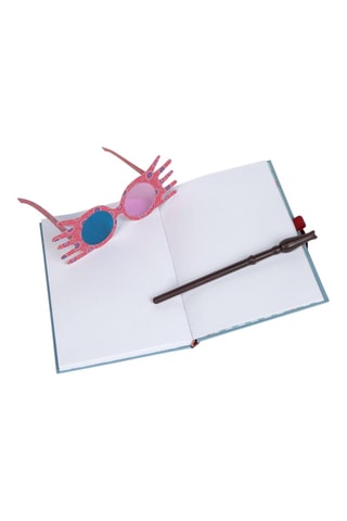 Coffret de papelaria Luna Lovegood Harry Potter - 3 peças - Azul-celeste