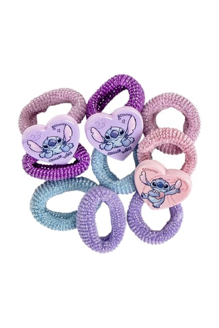 Kit de acessórios para cabelo Stitch - Lilo e Stitch - Disney - 17 peças - Multicor