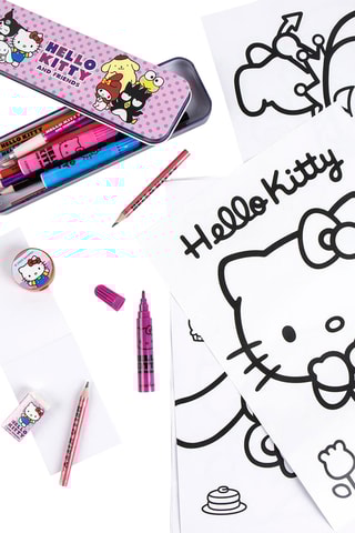 Coffret de colorir Hello Kitty Sanrio - 24 peças 