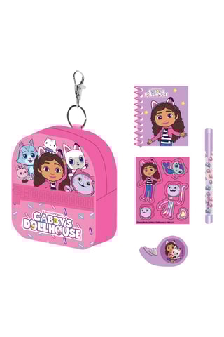 Coffret de papelaria Gabby e a Casa Mágica - 5 peças 