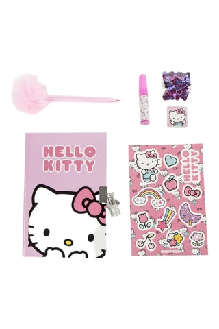 Coffret de papelaria Hello Kitty Sanrio - 6 peças