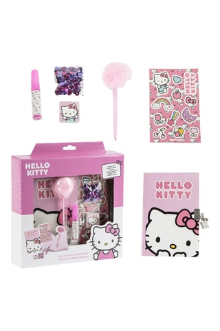 Coffret de papelaria Hello Kitty Sanrio - 6 peças