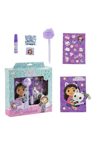 Coffret de papelaria Gabby e a Casa Mágica - 6 peças