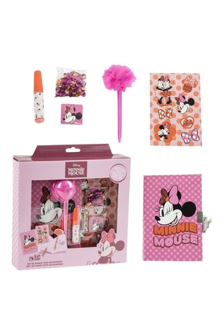 Coffret papelaria Minnie Disney - 6 peças