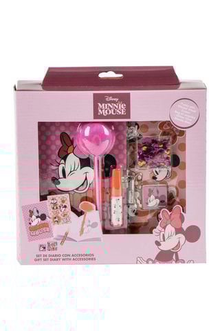 Coffret papelaria Minnie Disney - 6 peças