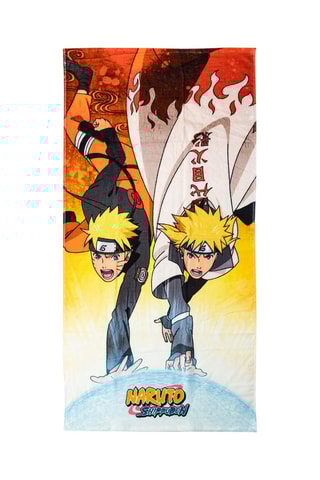 Toalha Naruto e Minato Naruto Shippuden - Multicolor