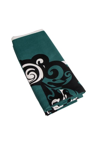 Toalha de banho grande Slytherin Harry Potter - Verde e cinzento - 90 x 180 cm