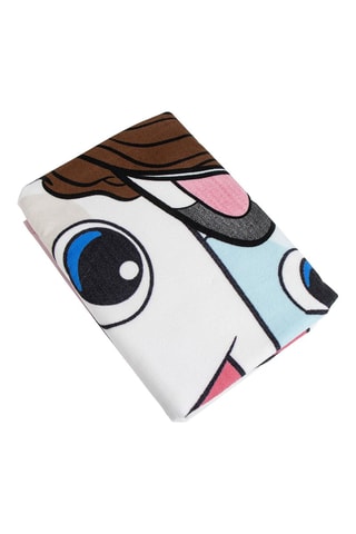 Toalha Gabby e a Casa de Bonecas - Rosa - 70 x 140 cm