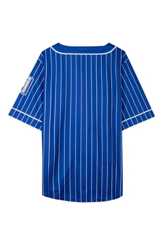 Camisa unissexo Capitão América Os Vingadores Marvel - Azul e branco