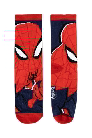 4 pares de meias Homem-Aranha Vingadores Marvel - Multicor