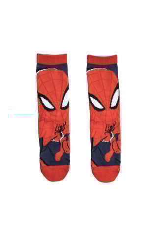 3 pares de meias Homem-Aranha Os Vingadores Marvel - Multicolor
