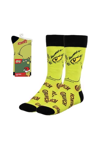 Meias O Grinch - Verde e preto