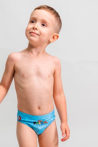 Cueca de banho Patrulha Pata Azul-claro