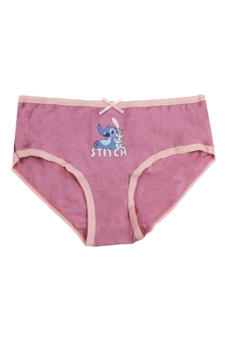 3 cuecas Stitch Lilo e Stitch Disney - Azul e rosa