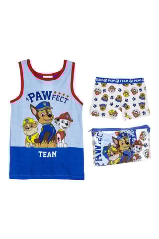 Pijama e estojo de transporte Patrulha Pata Azul