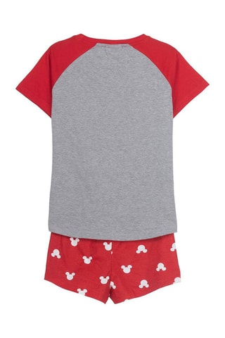 Pijama Minnie Disney Vermelho e cinzento