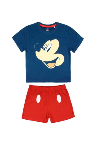 Pijama Mickey Disney   Azul-marinho e vermelho
