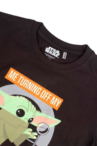 Pijama The Mandalorian Star Wars Preto e cinzento