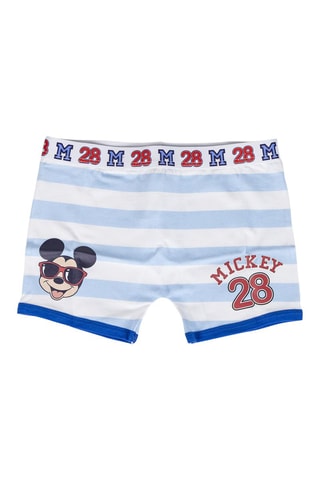 Pijama e bolsa de transporte Mickey Disney Branco e azul