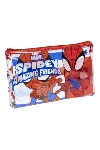 Pijama e estojo de transporte do Spider-Man e seus amigos extraordinários Marvel - Branco e vermelho