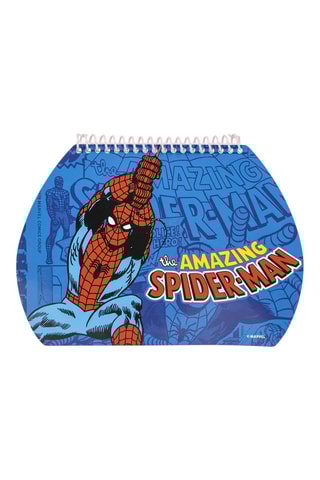 Maleta de Colorir Os Vingadores Marvel - 10 peças - Azul