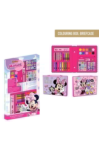 Paleta de colorir Minnie e Daisy Minnie Disney 43 peças - Rosa