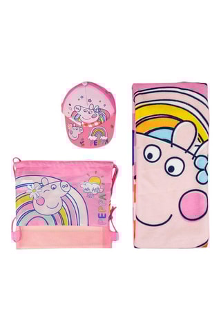 Conjunto 3 peças Porquinha Peppa - Rosa