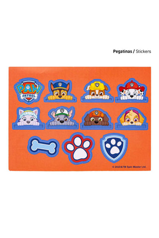 Kit de colorir Patrulha Pata 26 peças - Azul