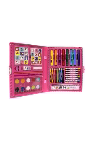 Conjunto de papelaria Hello Kitty - Rosa