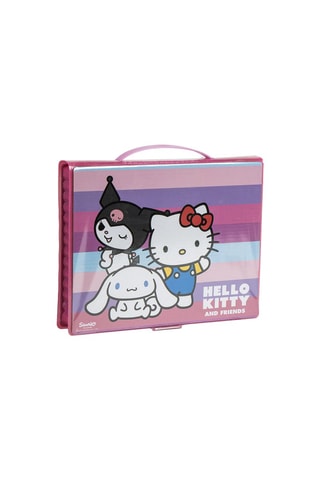 Conjunto de papelaria Hello Kitty - Rosa