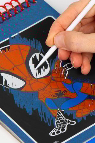 Conjunto Scrapbooking Homem-Aranha Os Vingadores Marvel - A partir dos 6 anos