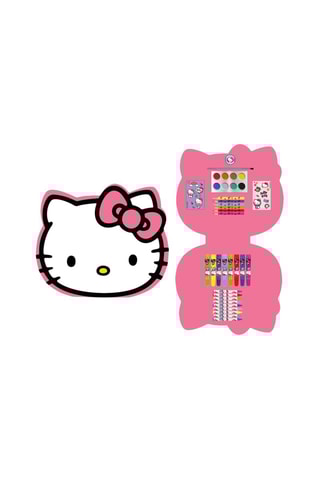 Conjunto para colorir Hello Kitty - Rosa