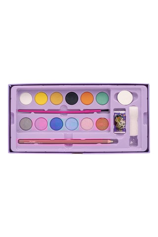 Mala de colorir Gabby e a Casa Mágica - 42 peças - Malva
