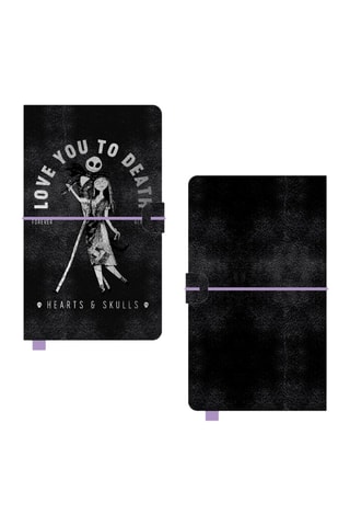 Caderno O Estranho Natal do Sr. Jack Disney - Preto